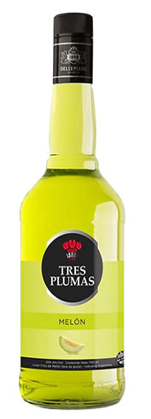 Licor MELÓN Tres Plumas