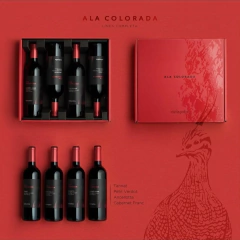 Ala Colorada Estuche x 4 Mix