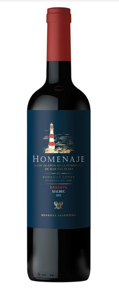 Homenaje Reserva Malbec x 750c.c.