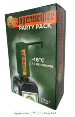 Jagermeister 1.75 Litros Party Pack - comprar online