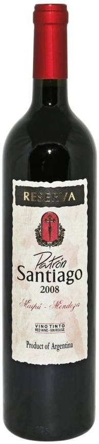 Patrón Santiago Reserva Cabernet Sauvignon x750 c.c.