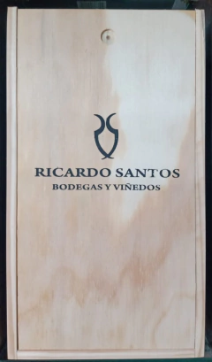 Ricardo Santos Estuche Madera Malbec x 2 botellas x 750c.c.