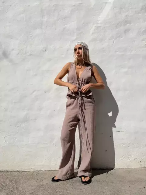 PANTALON COMFY MOCHA