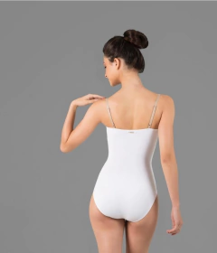 Collant decote em tule e alças ajustavéis - comprar online
