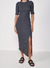 Vestido Canelado