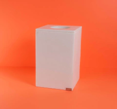 Lixeira em Mármore Branco na internet