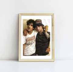Cuadro enmarcado Charly y Cerati