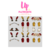 Adesivos de unhas Harry Potter coruja, chave, pena