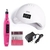 Kit Cabine Sun 5 Led 48w + Lixa Elétrica Unha Gel Acrigel Manicure