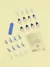 Unhas postiças decoradas azul - comprar online