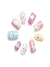 Unhas postiças decoradas infantil/criança - comprar online