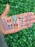 Kit de 500 adesivos para unhas 50 cartelas em floral, coração e renda c/ pedrinhas nos adesivos - loja online