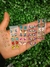 Kit de 500 adesivos para unhas 50 cartelas a base de agua e 3d sortida - comprar online