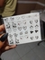 Adesivos de unhas coração