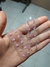 adesivos de unhas chá revelação rosa