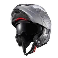 Capacete Texx Articulado Kratos Solid Titânio Óculos Solar