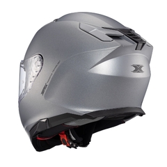 Capacete Texx Kaiman Solid Titânio Fosco Óculos Solar - comprar online