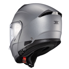 Capacete Texx Articulado Kratos Solid Titânio Óculos Solar - comprar online