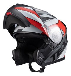 Capacete Texx Gladiator V3 Articulado Viseira De Sol