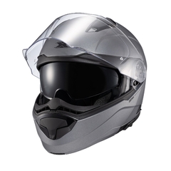 Capacete Texx Articulado Kratos Solid Titânio Óculos Solar - Zum Acessórios para Motociclistas