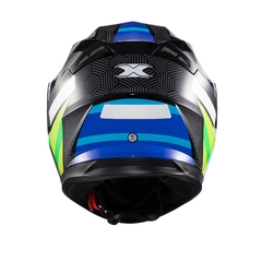 Capacete Texx Fechado Strike Trento Verd/Amarelo Brilho Moto - Zum Acessórios para Motociclistas