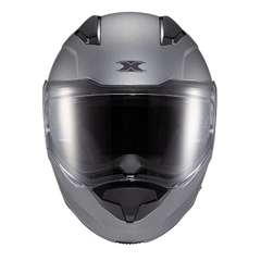 Capacete Texx Articulado Kratos Solid Titânio Óculos Solar - loja online