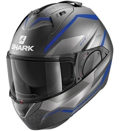 Capacete Shark Evo Es Yari Mat Blue Matt Abs Articulado - comprar online