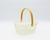 Cesta Decorativa Bege - 24 cm - comprar online