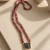 Colar Nature Turmalina Rosa com Cianita - loja online