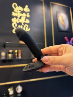 Vibrador silicone de próstata e vibração a pilha