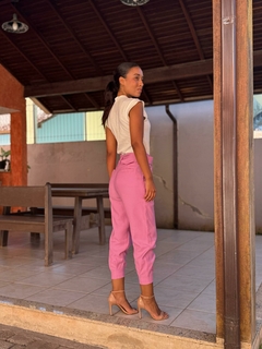 CALÇA NEW SABRINA- ROSA CLARO na internet