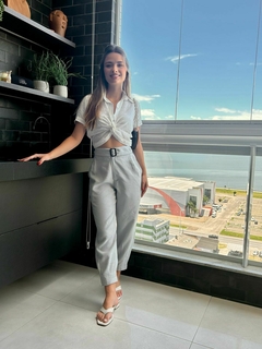 CALÇA NEW SABRINA- CINZA - loja online