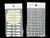 Muestrario de uñas x20+base BEAUTIES / SDH4-712K