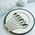 Cucharita para postre plateado x6 / BL235-CACJD243-5 - comprar online