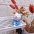 Gato de ceramica con caja / GYLM0022