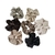 Colitas scrunchies liso seda / FSMH0003