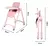 Silla de comer alturas plegable reclinable