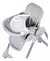 Silla de comer alturas plegable reclinable