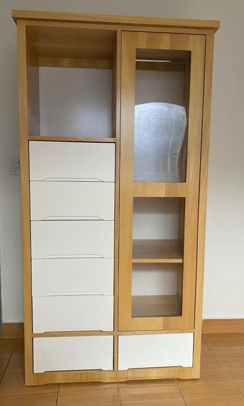 Ropero Valentino de madera paraíso - comprar online