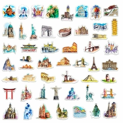Stickers World - Kit Adesivos Lugares do Mundo na internet