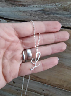 Conjunto inicial cursiva en internet