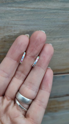 Mini argollita multicolor 2