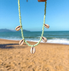 Choker Miçangas com 5 Búzios