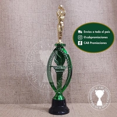 Trofeo plástico basket - cestobol masculino - Ovalado BN - - comprar online