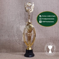 Trofeo plástico alado honor al mérito - Ovalado - - tienda online