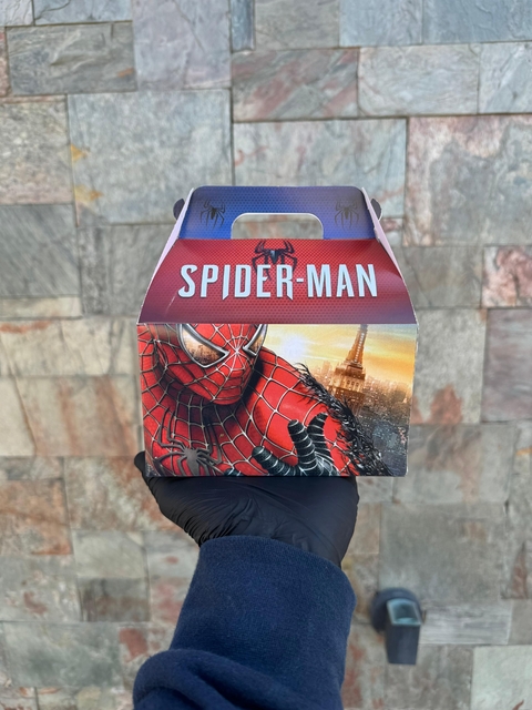 MINI MALETIN SPIDERMAN (15x10x9 cm )