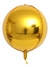 Globo metalizado esfera 4d - dorado x1 u - comprar online