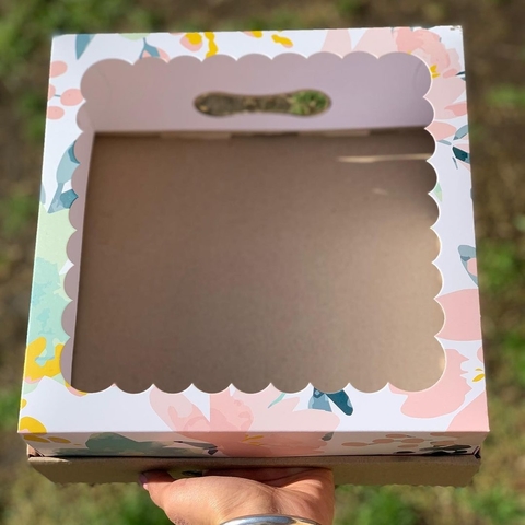 Desayuno Flores (25x25x12 cm )