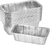 Molde Budin Aluminio 700gr x10 uni - en internet