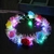 CORONITA - TIARA DE FLORES ROSAS CON LEDS - tienda online